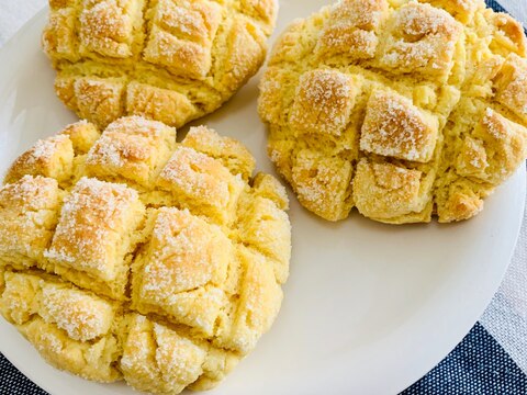 ホットケーキミックスで☆メロンパン